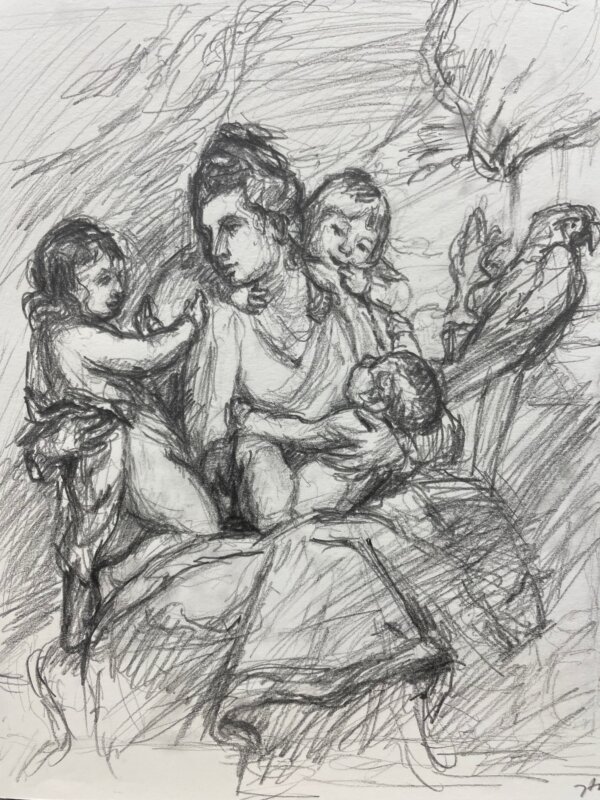 Drawing from Paintings at The National Gallery